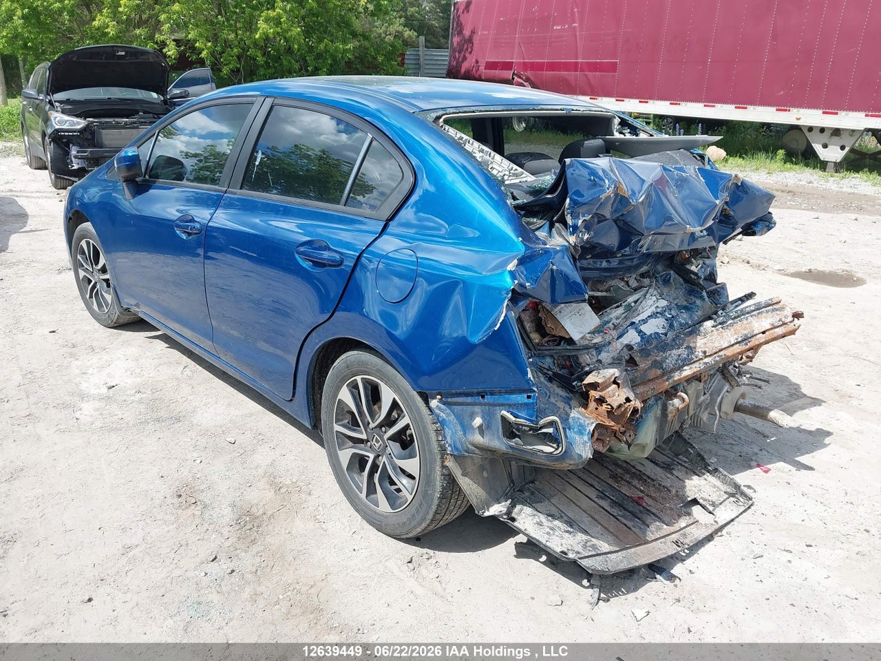2015 HONDA CIVIC LX thumbnail 4