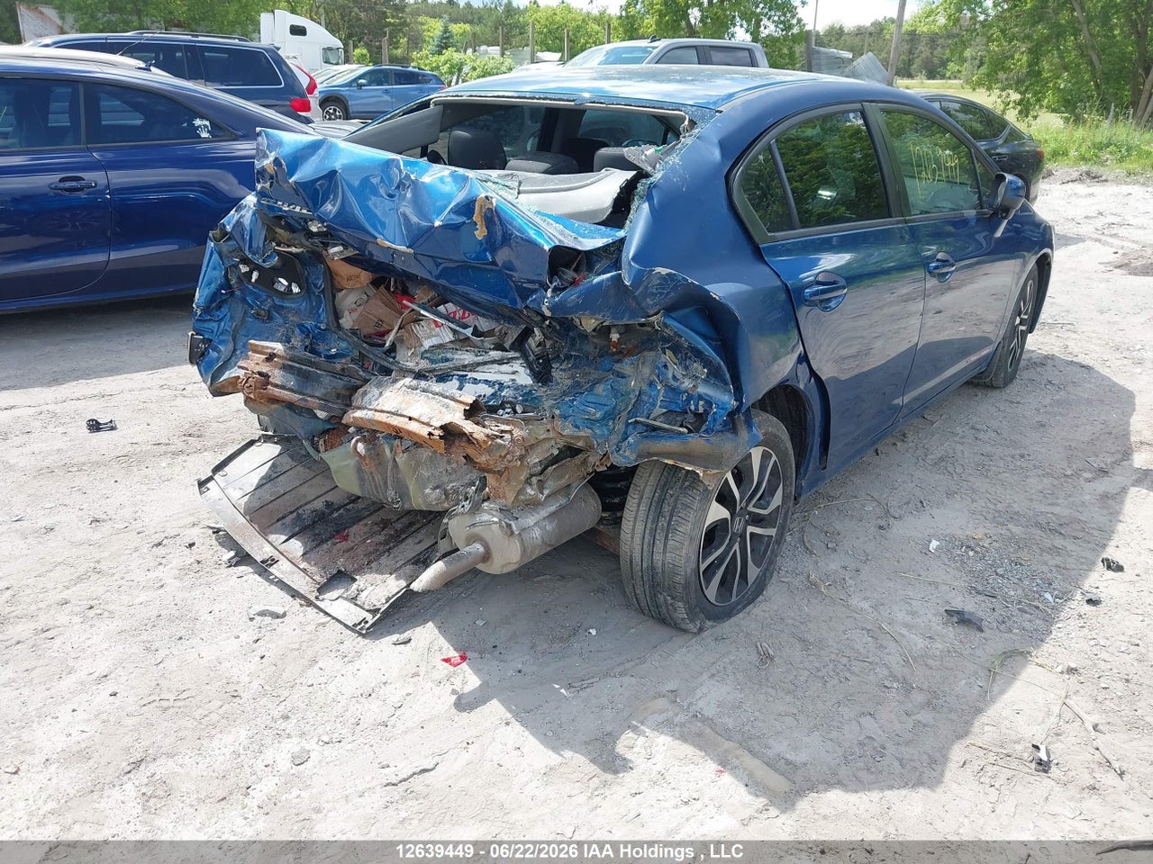 2015 HONDA CIVIC LX thumbnail 5