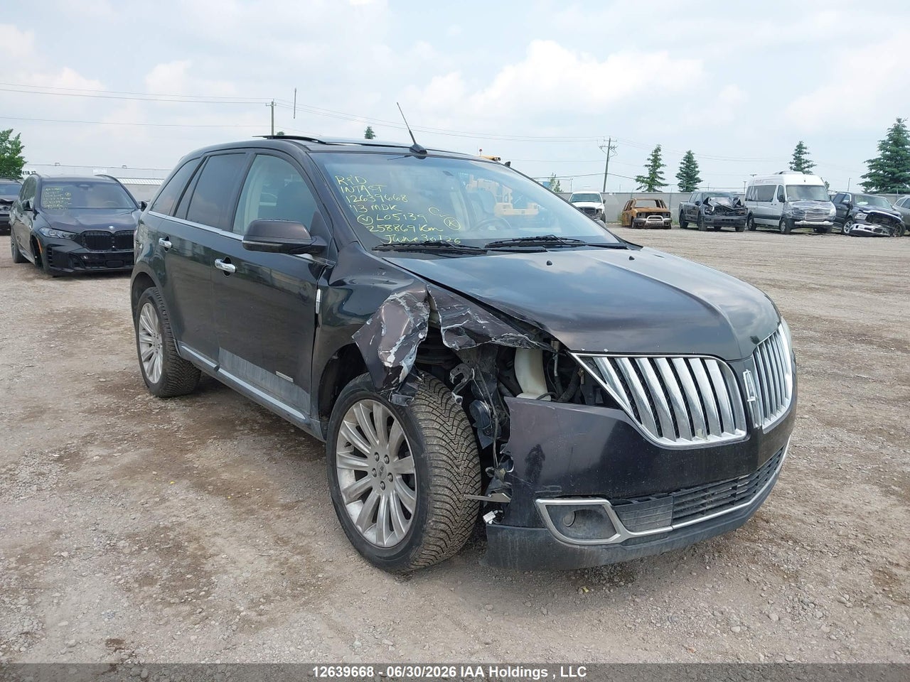 2013 LINCOLN MKX thumbnail 2