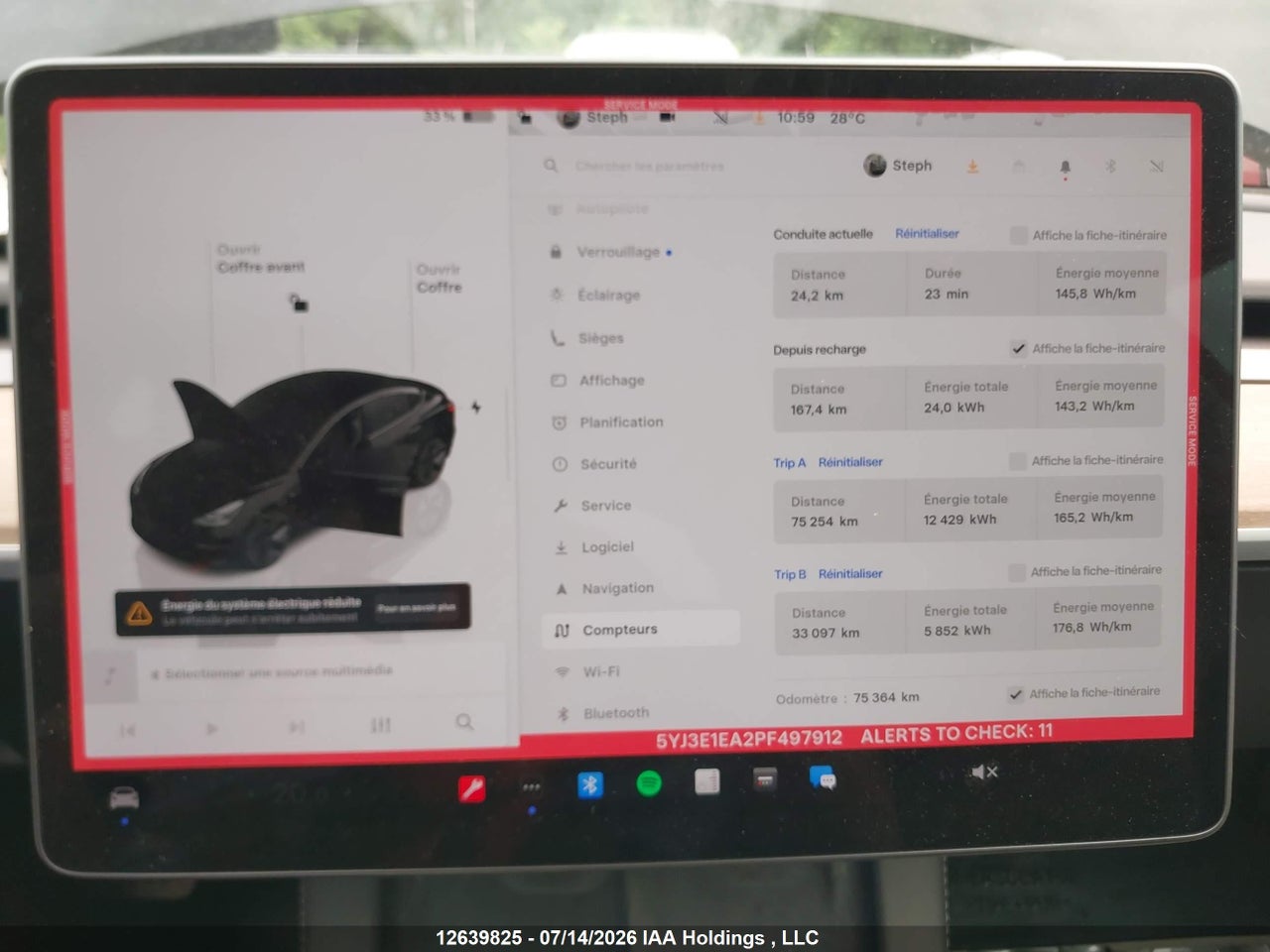 2023 TESLA MODEL 3 thumbnail 8