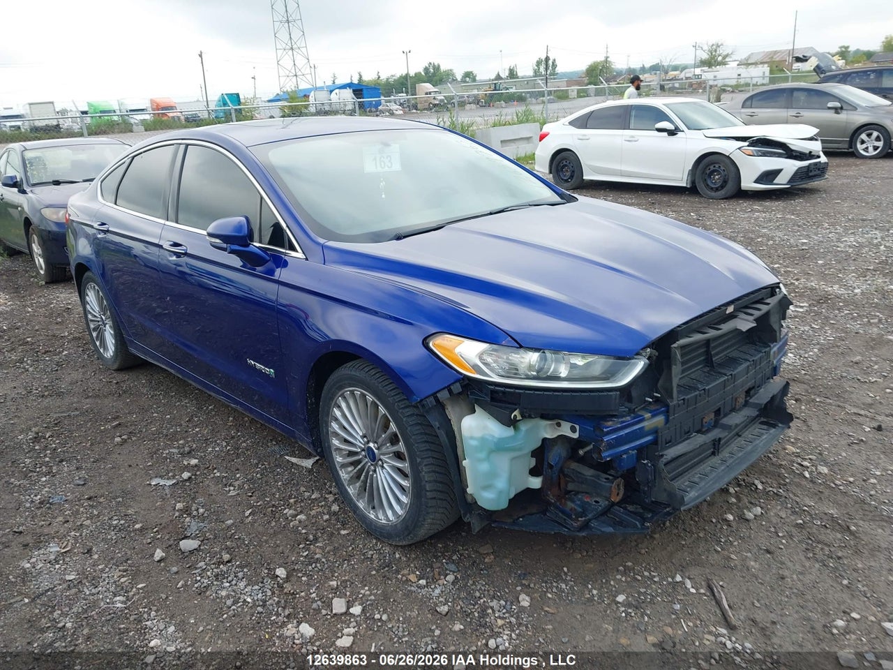 2014 FORD FUSION HYBRID TITANIUM thumbnail 2