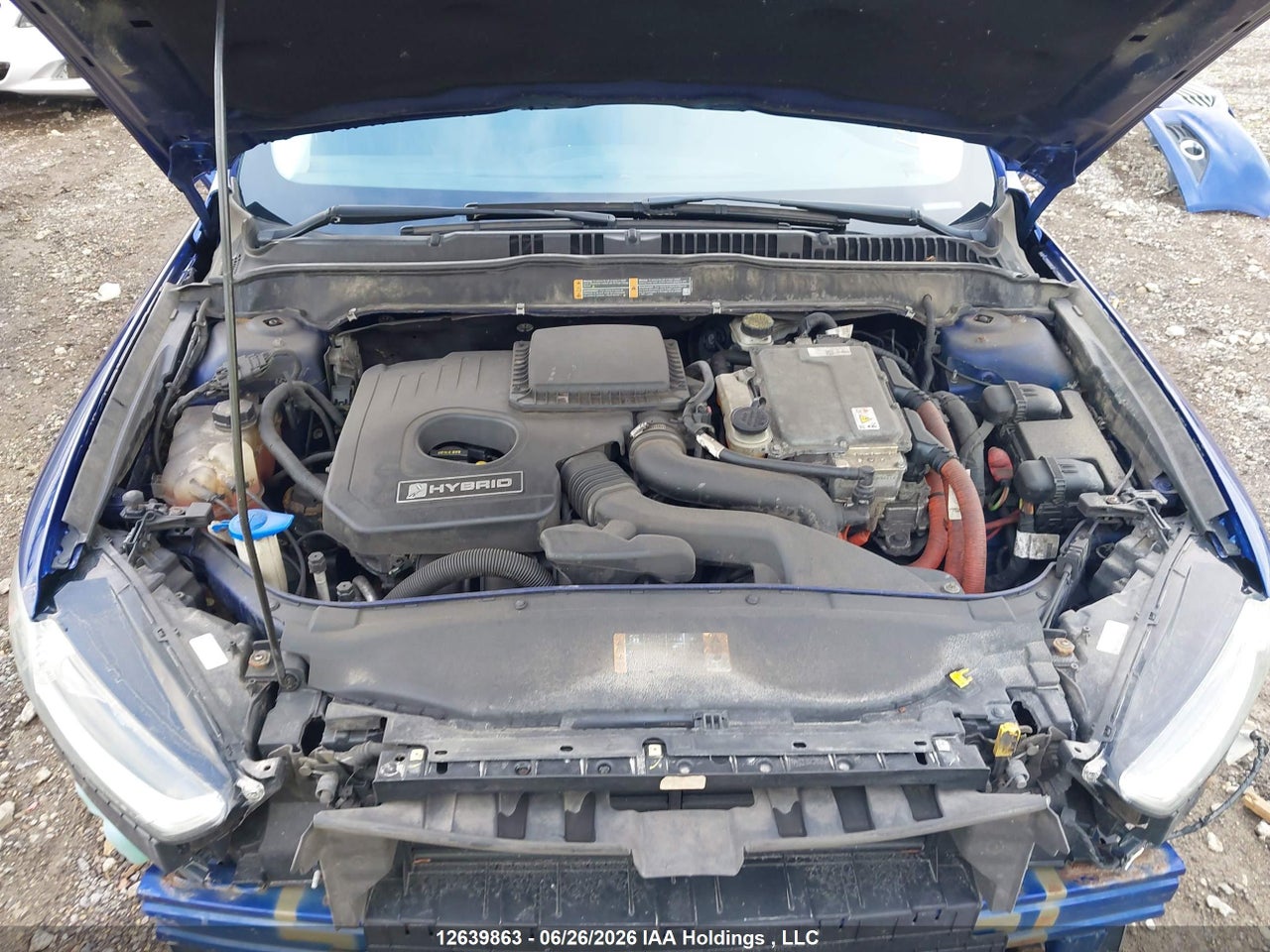 2014 FORD FUSION HYBRID TITANIUM thumbnail 11