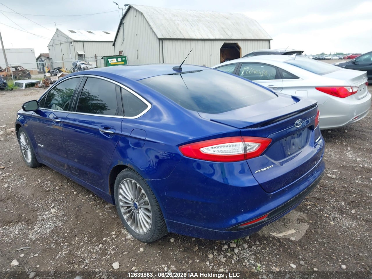 2014 FORD FUSION HYBRID TITANIUM thumbnail 4