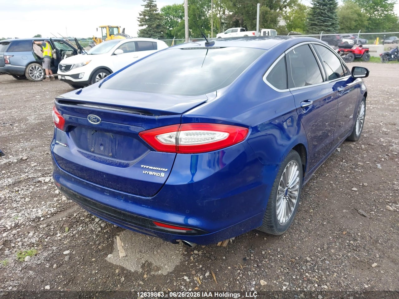 2014 FORD FUSION HYBRID TITANIUM thumbnail 5