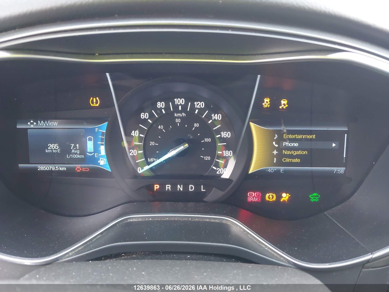 2014 FORD FUSION HYBRID TITANIUM thumbnail 8