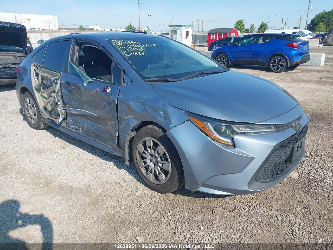 2020 TOYOTA COROLLA LE thumbnail 2