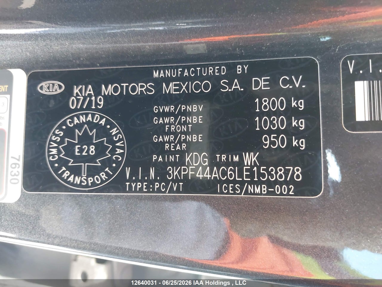 2020 KIA FORTE GT thumbnail 10