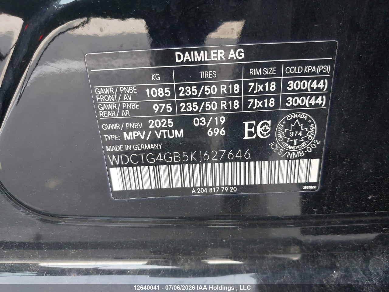 2019 MERCEDES BENZ GLA 250 4MATIC thumbnail 10