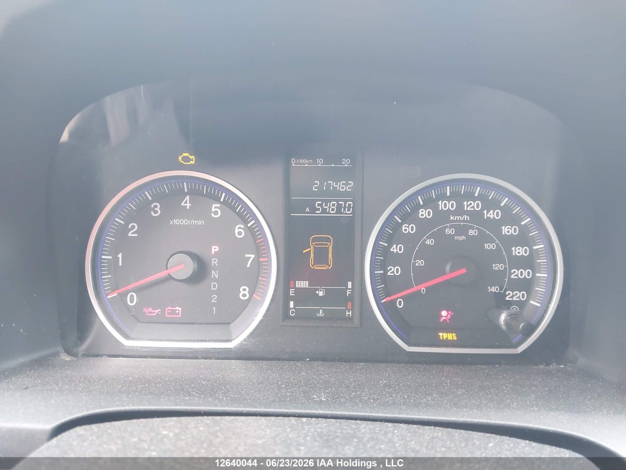 2009 HONDA CR-V LX thumbnail 8