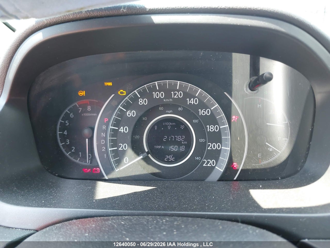 2013 HONDA CR-V LX thumbnail 8