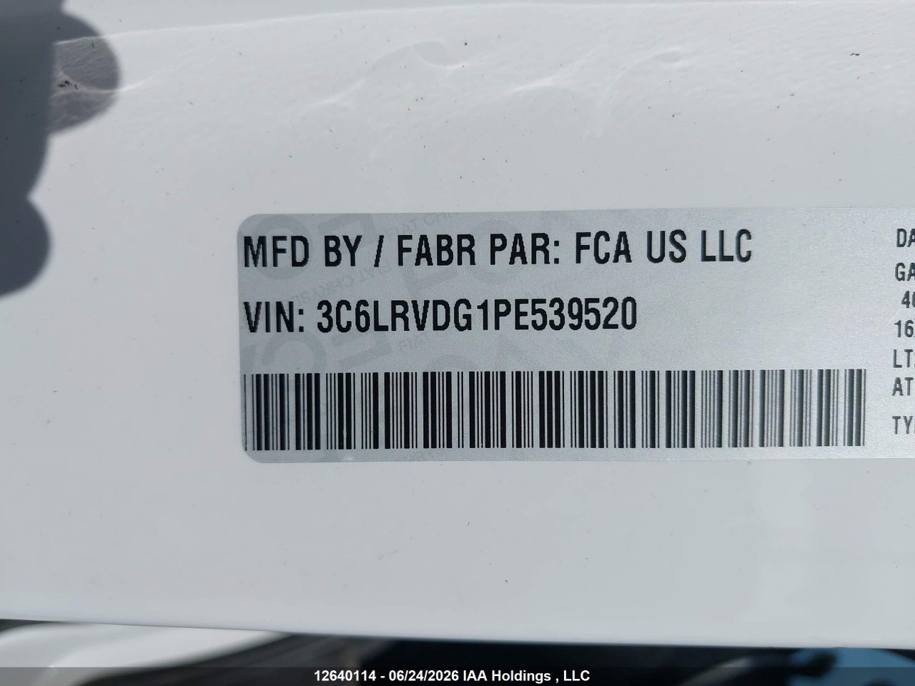 2023 RAM PROMASTER 2500 2500 HIGH thumbnail 10