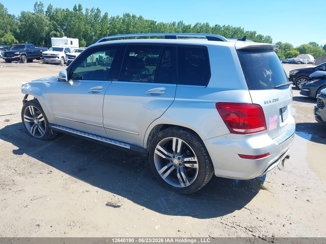 2014 MERCEDES BENZ GLK 250 BLUETEC 4MATIC thumbnail 4