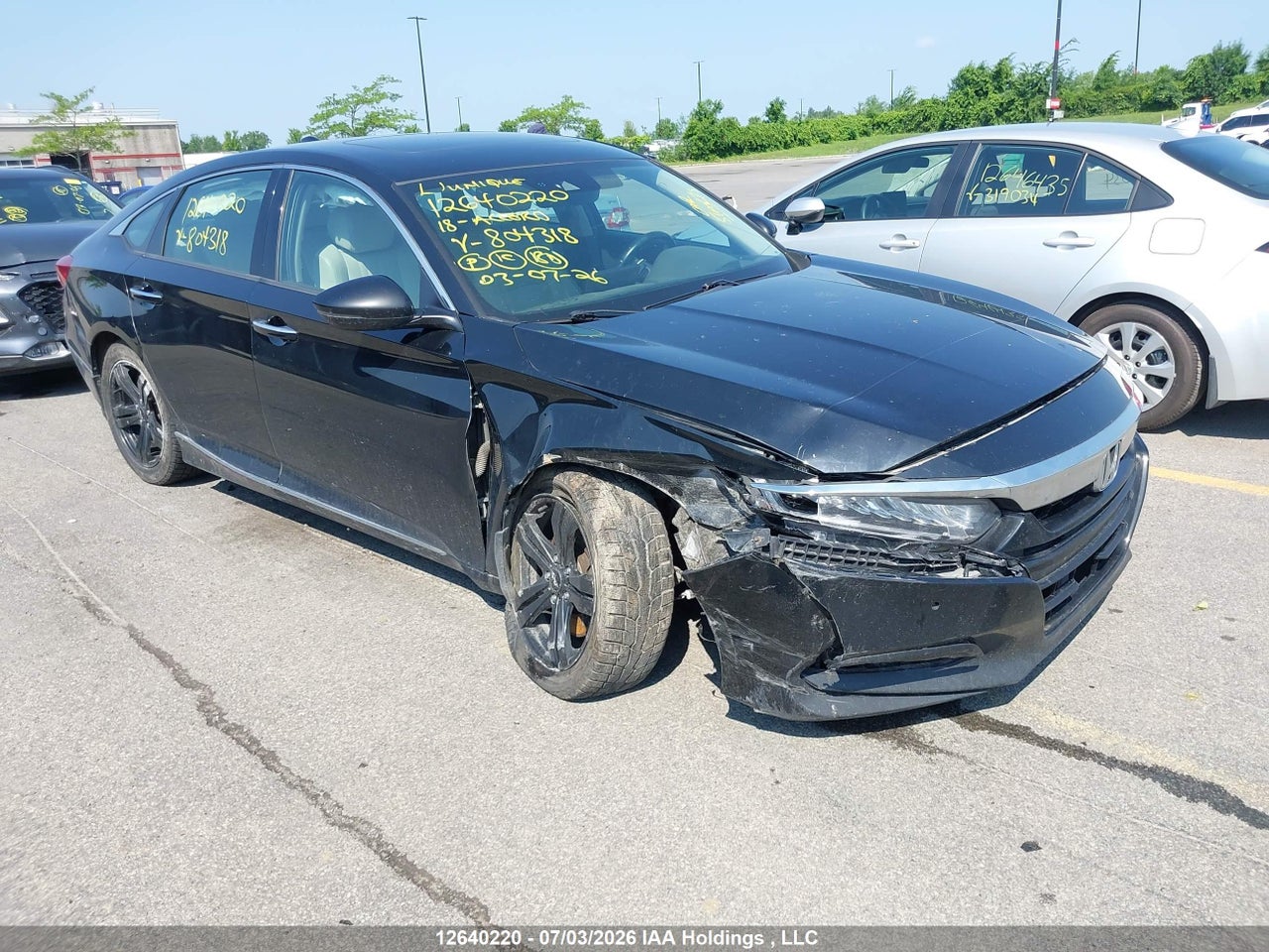 2018 HONDA ACCORD TOURING thumbnail 2