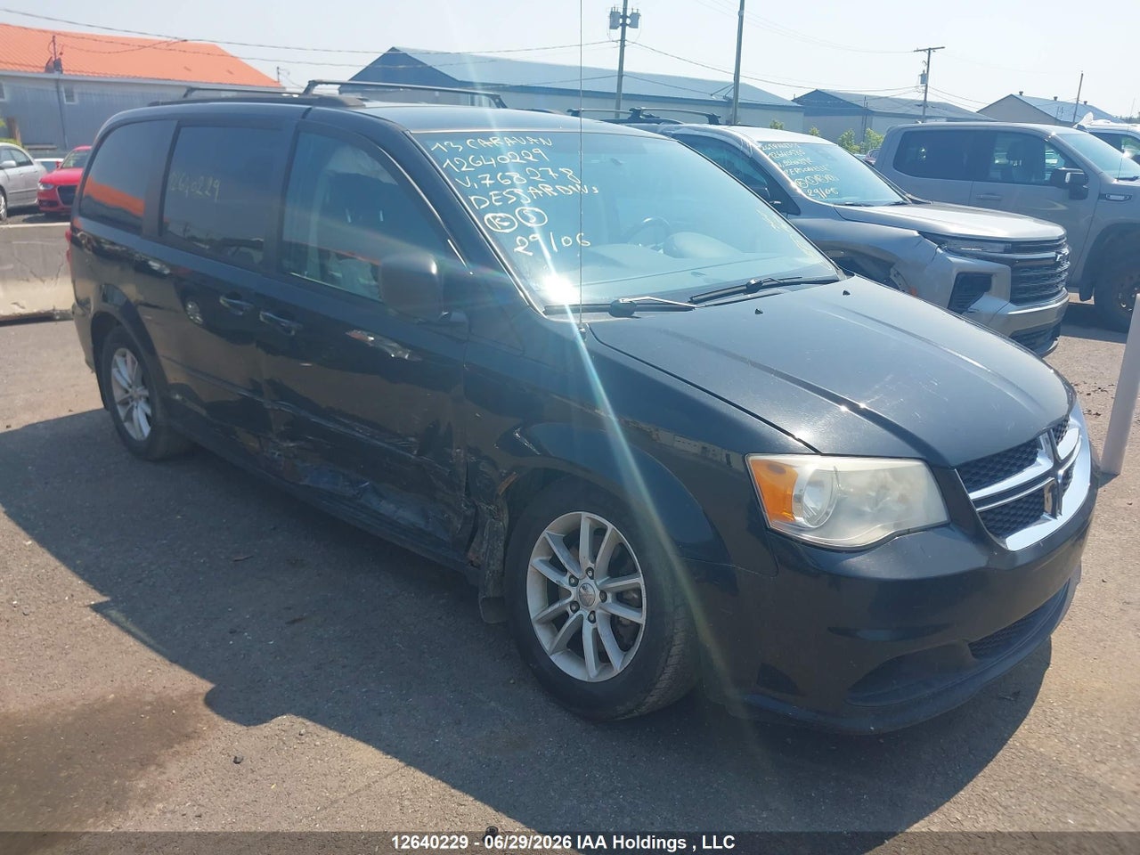 2013 DODGE GRAND CARAVAN SE thumbnail 2