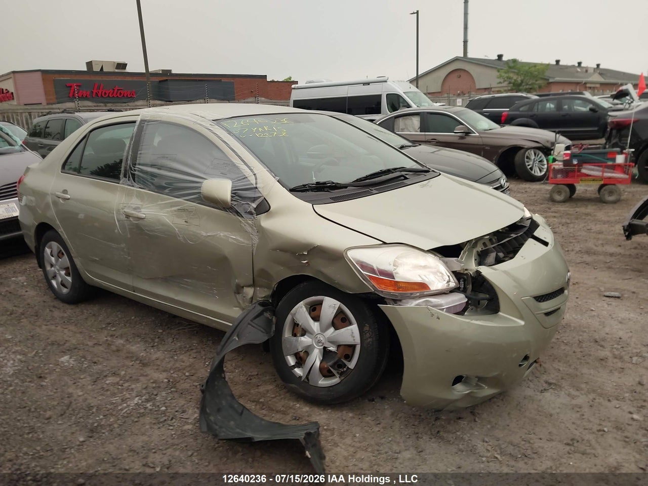 2007 TOYOTA YARIS thumbnail 2