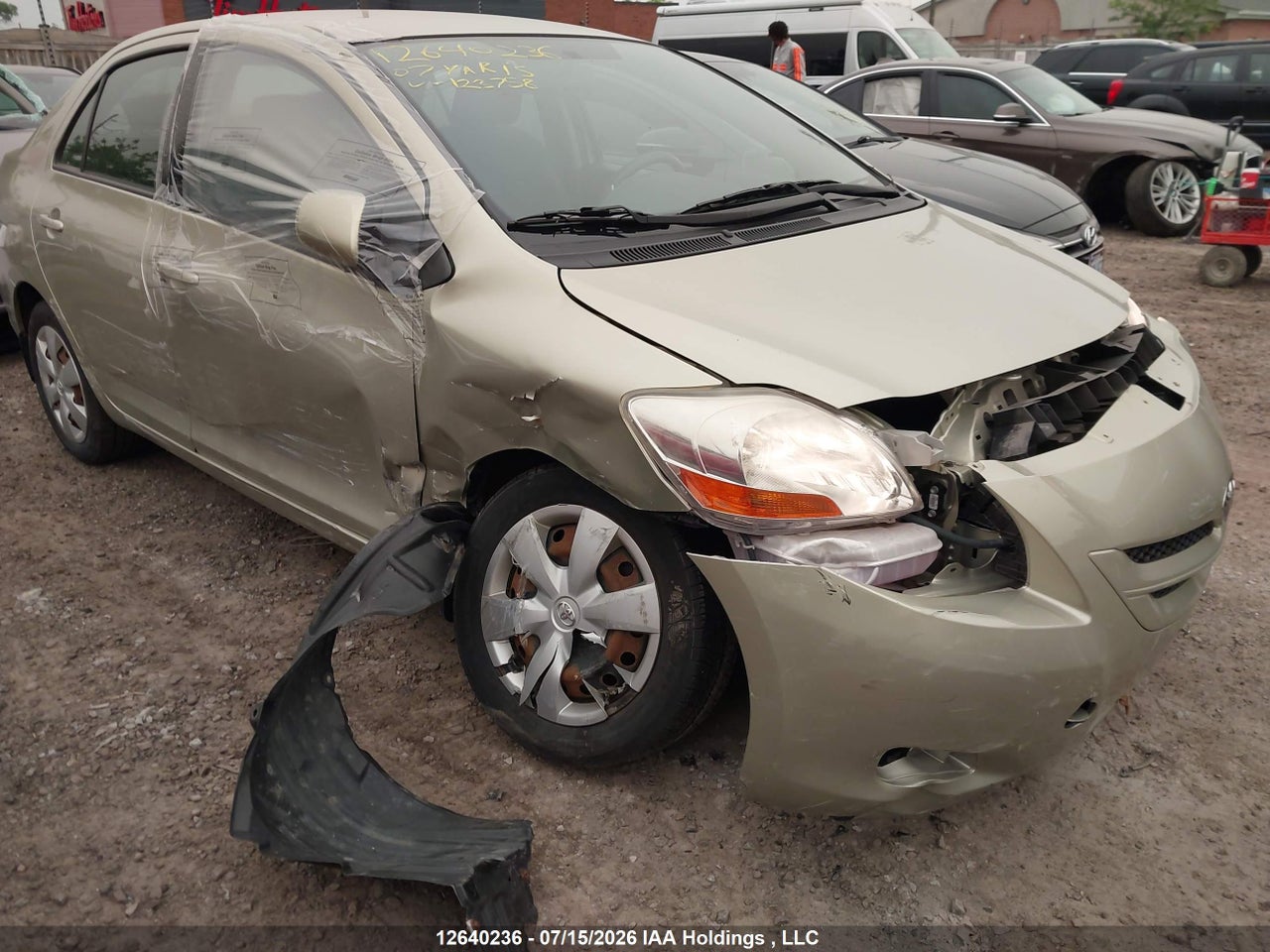 2007 TOYOTA YARIS thumbnail 7