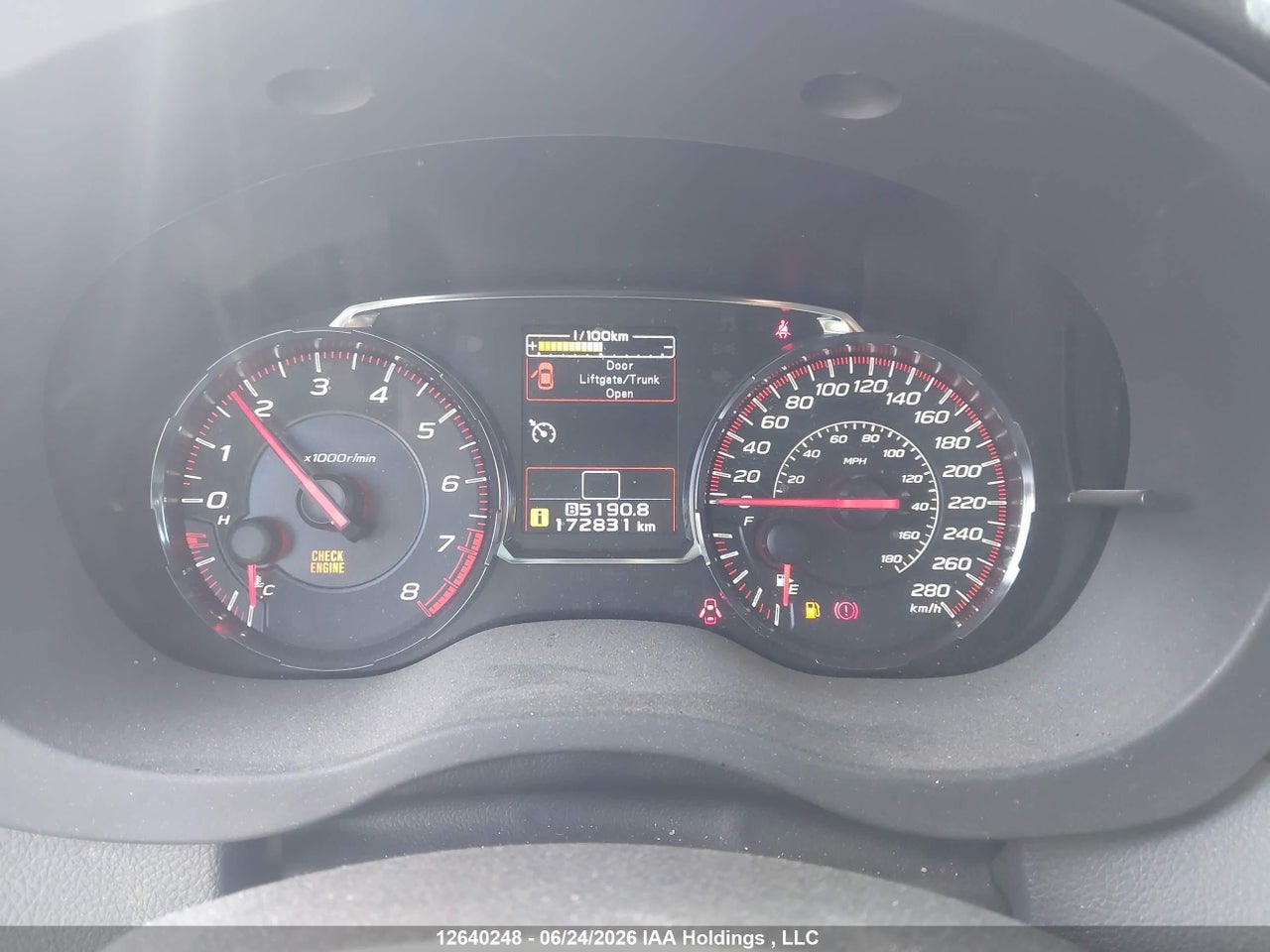 2019 SUBARU WRX thumbnail 8
