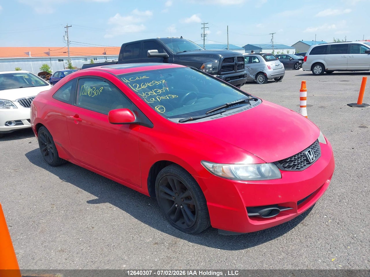 2011 HONDA CIVIC LX thumbnail 2