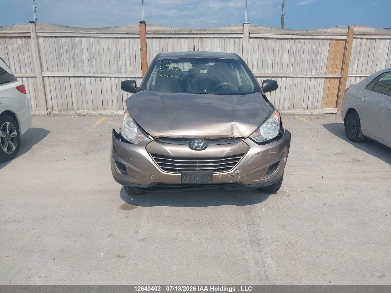 2012 HYUNDAI TUCSON GL thumbnail 7