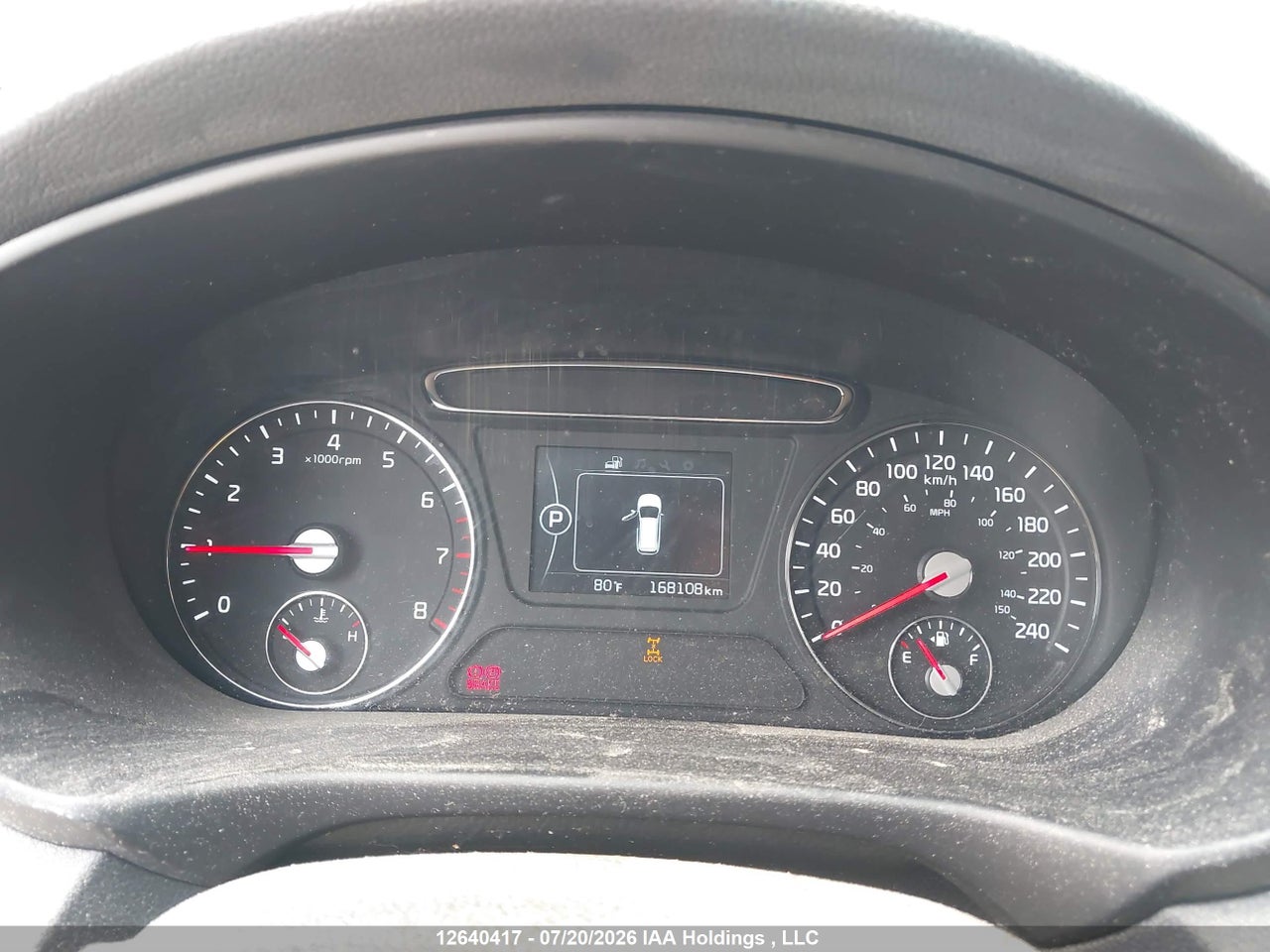 2017 KIA SORENTO 2.0L LX TURBO thumbnail 8