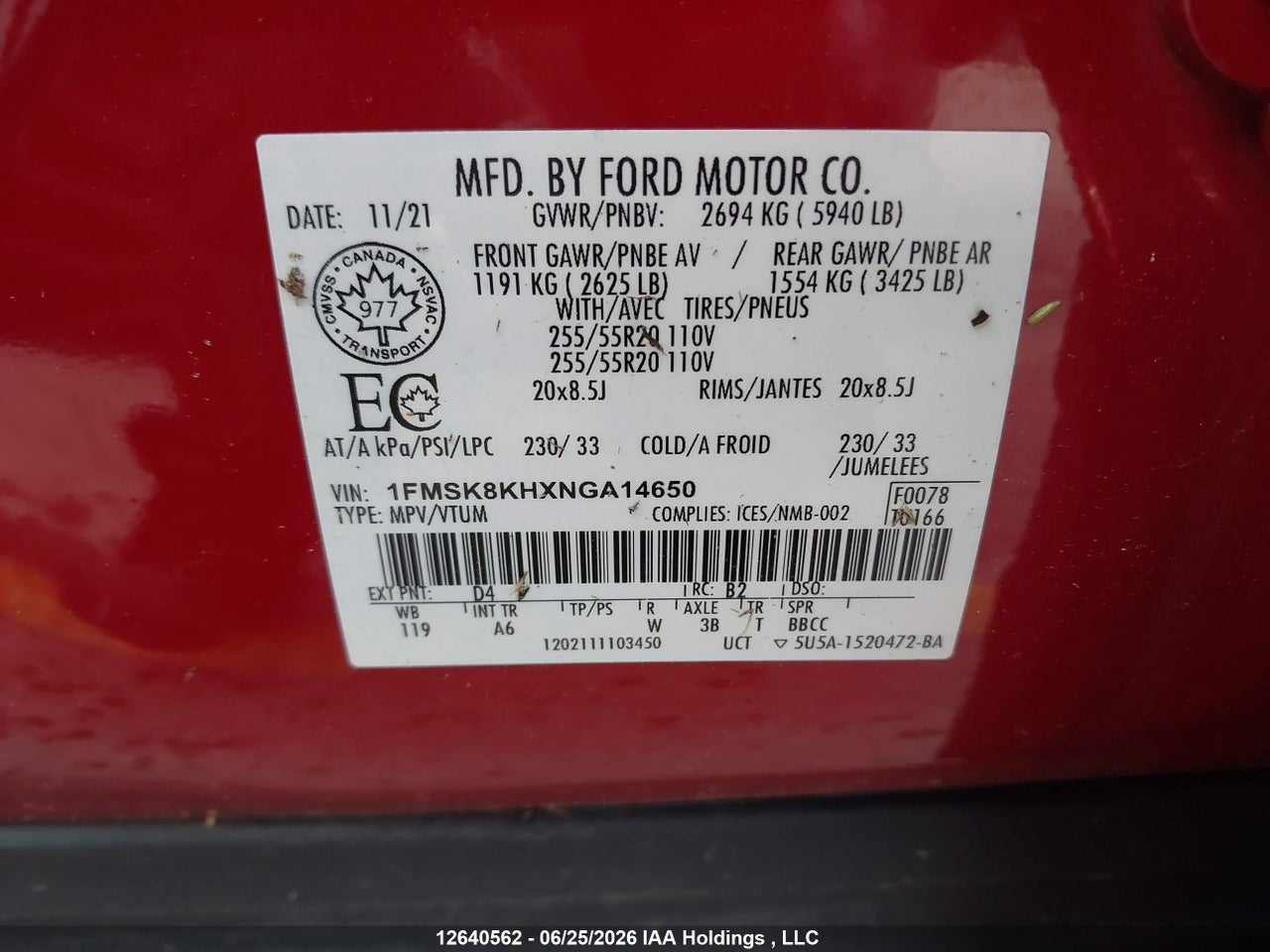 2022 FORD EXPLORER thumbnail 10