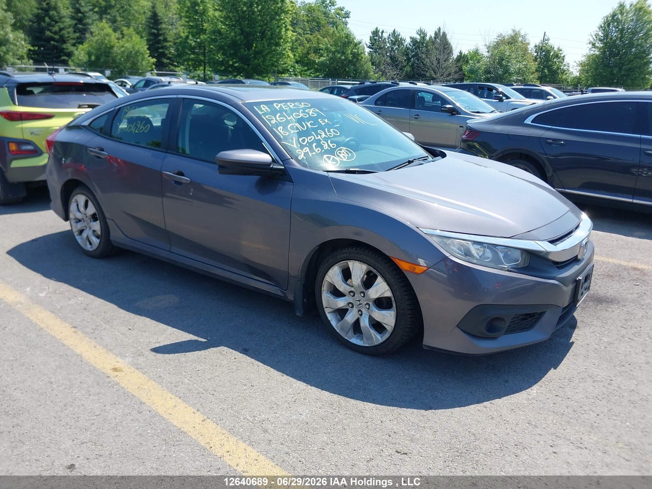 2018 HONDA CIVIC EX thumbnail 2