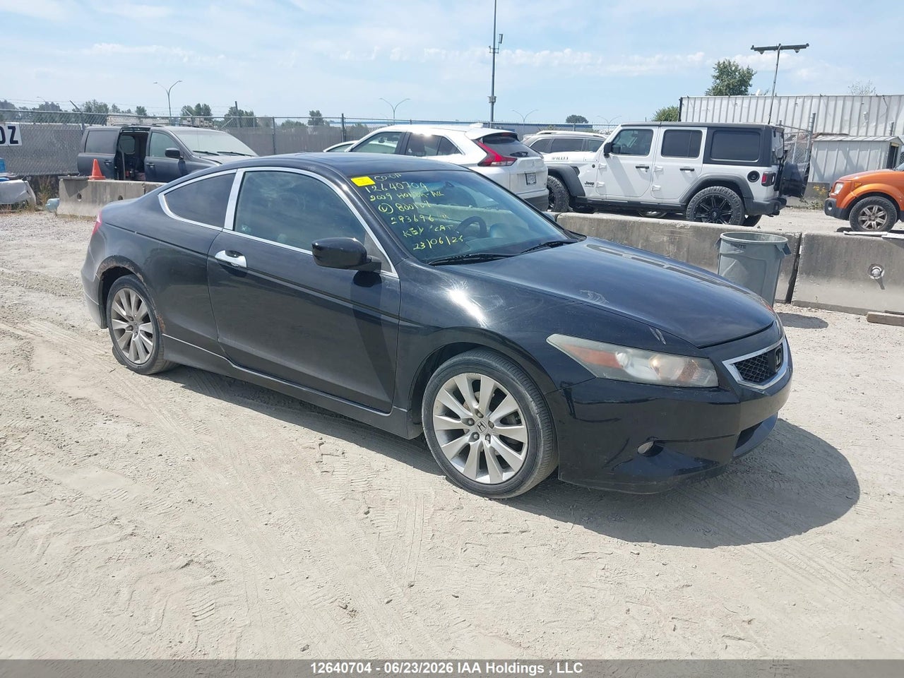 2009 HONDA ACCORD EX-L V6 thumbnail 2
