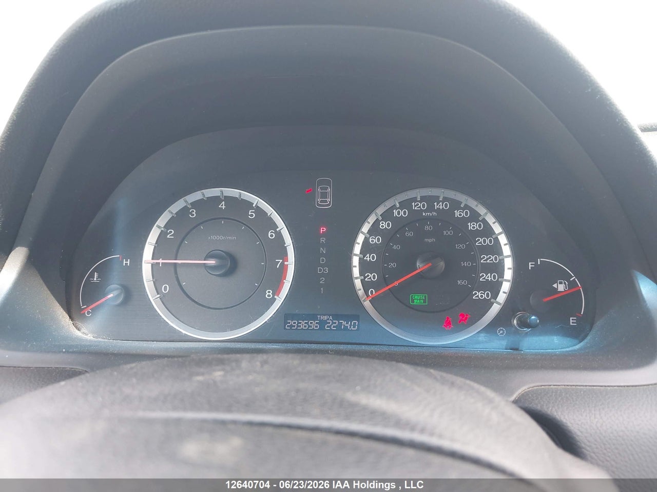 2009 HONDA ACCORD EX-L V6 thumbnail 8