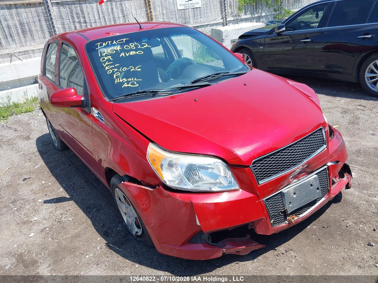 2009 CHEVROLET AVEO LS thumbnail 2
