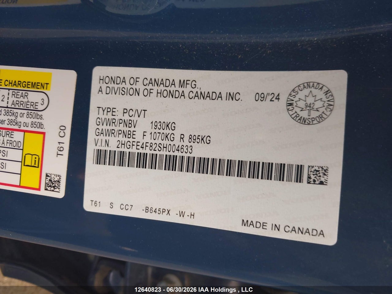 2025 HONDA CIVIC SPORT HYBRID/SPORT TOURING HYBRID thumbnail 10