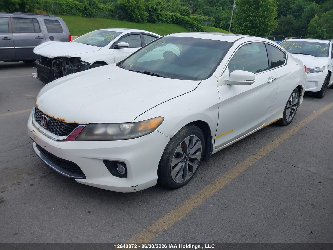 2013 HONDA ACCORD EX thumbnail 3