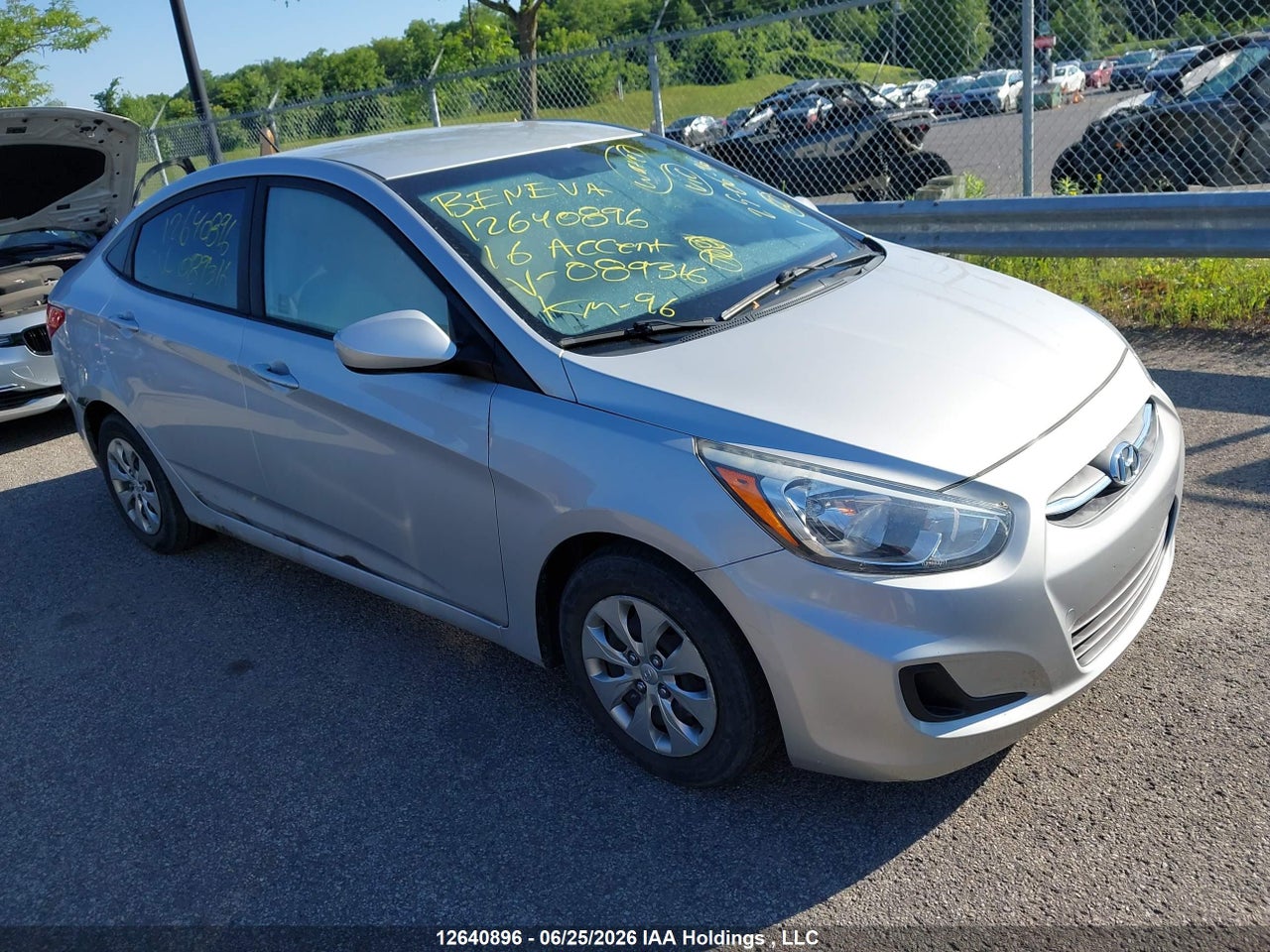 2016 HYUNDAI ACCENT GL thumbnail 2