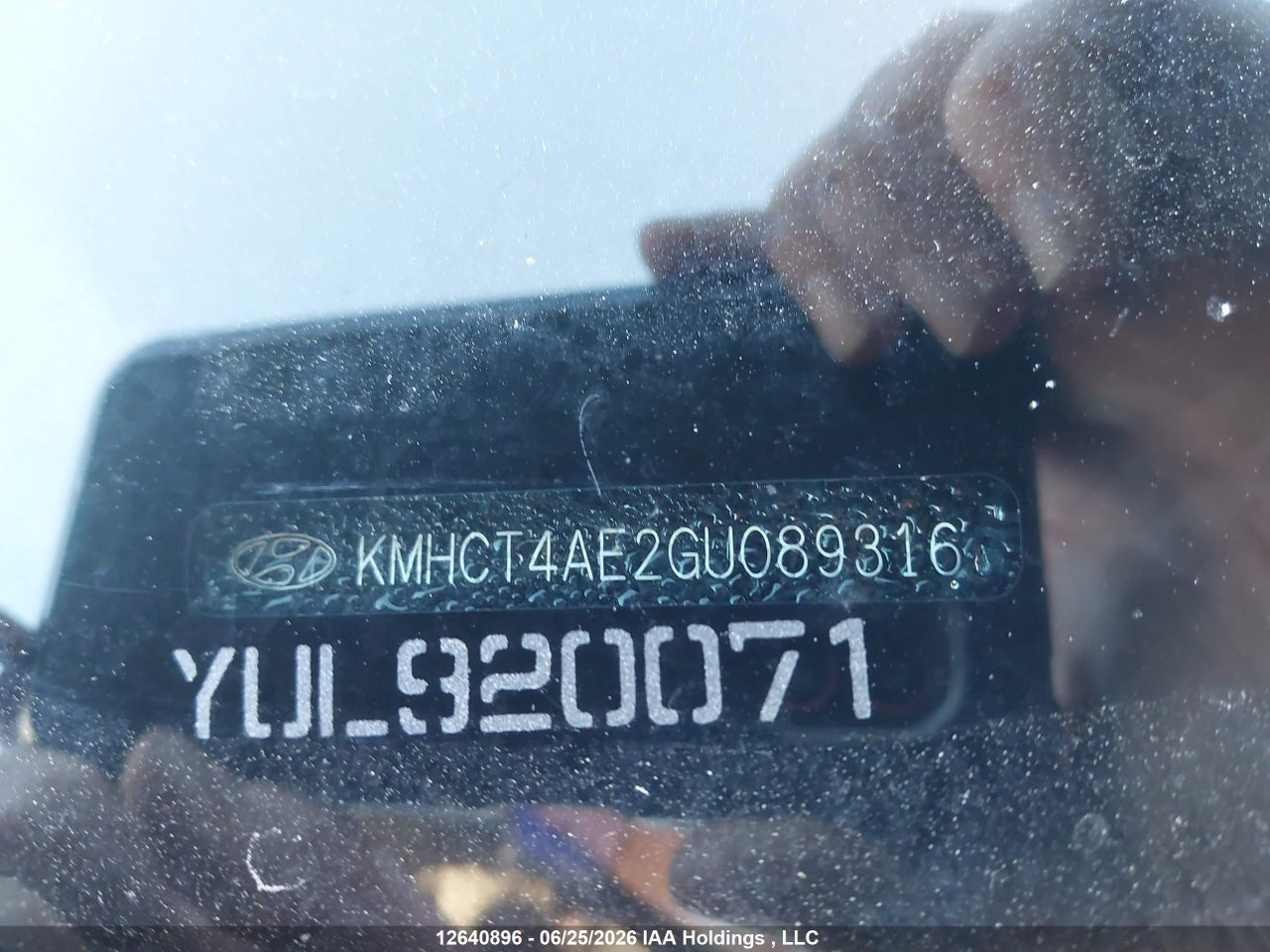 2016 HYUNDAI ACCENT GL thumbnail 10