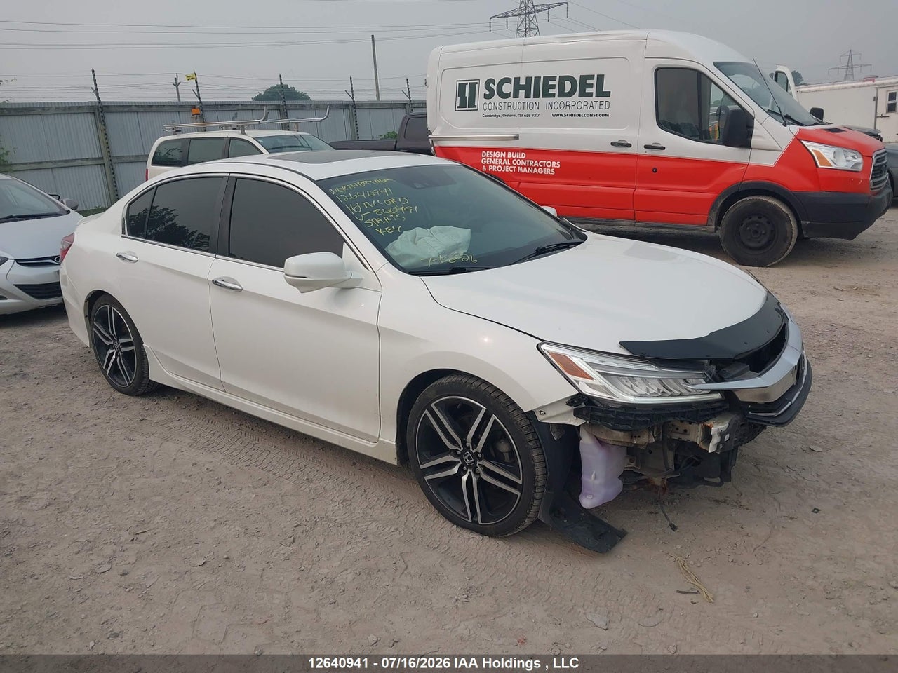 2016 HONDA ACCORD EX thumbnail 2