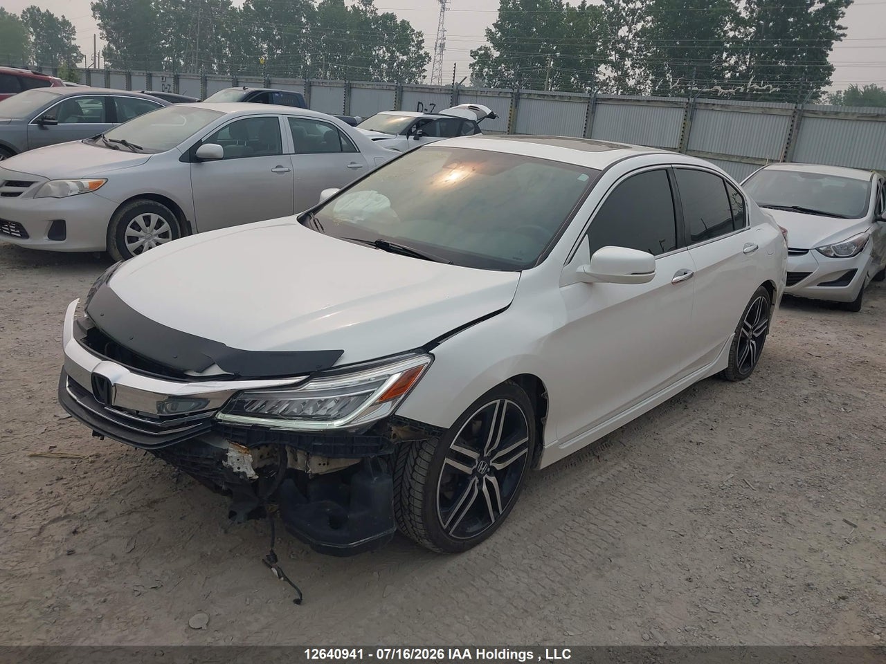 2016 HONDA ACCORD EX thumbnail 3