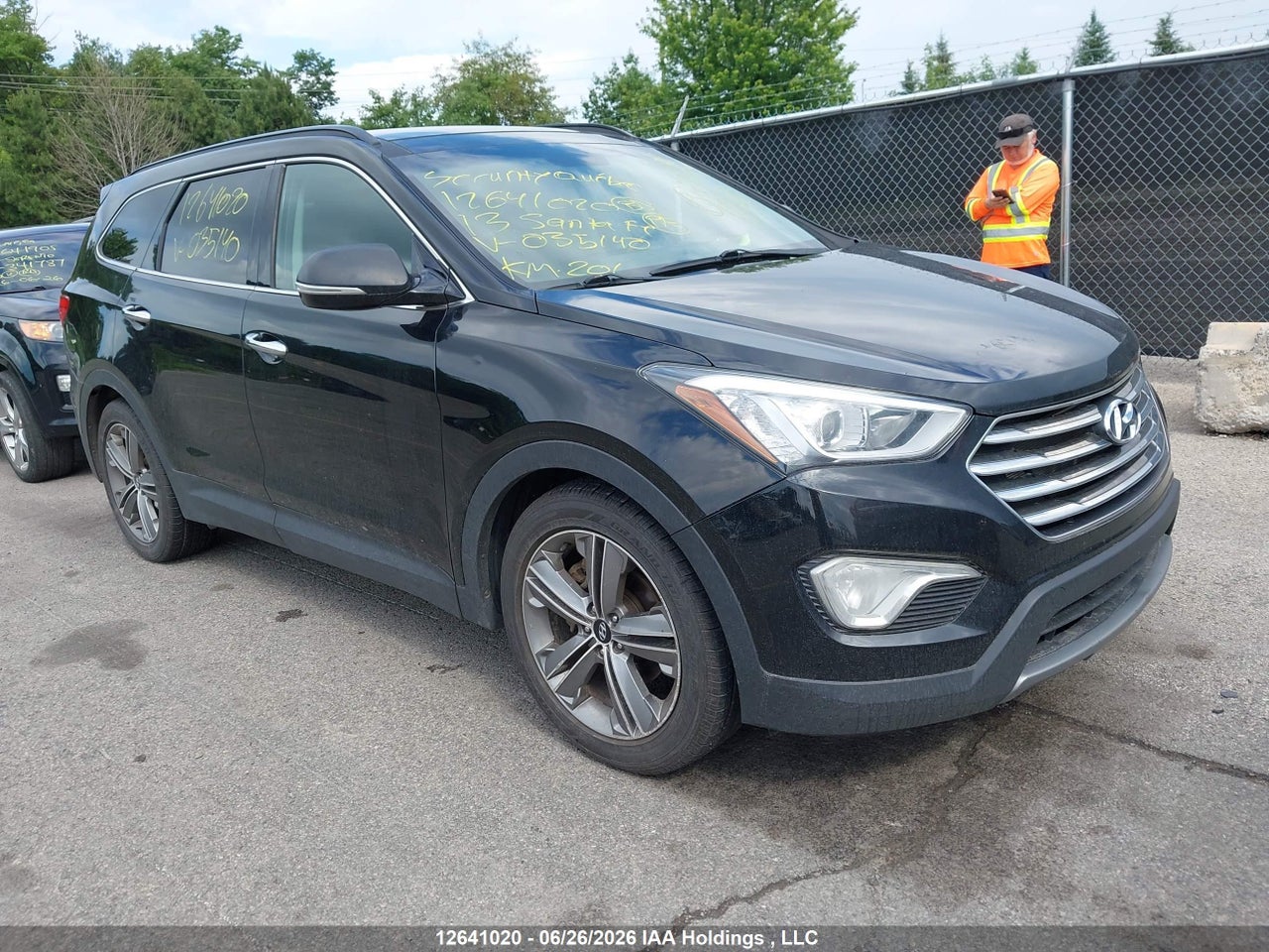 2013 HYUNDAI SANTA FE XL LIMITED thumbnail 2