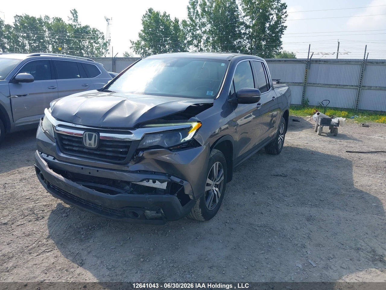 2017 HONDA RIDGELINE EX-L thumbnail 3