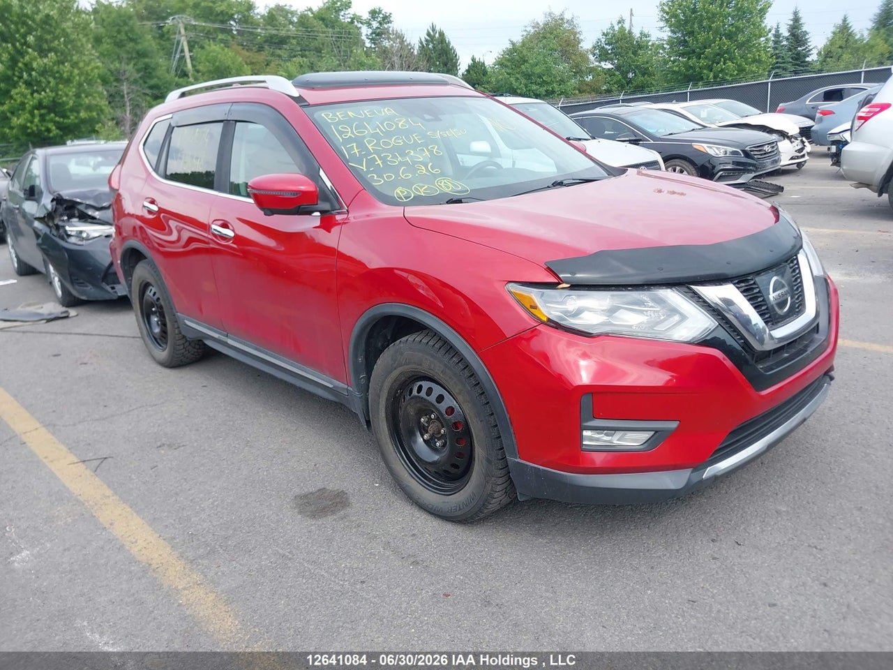 2017 NISSAN ROGUE S/SL PLATINUM/SV thumbnail 2