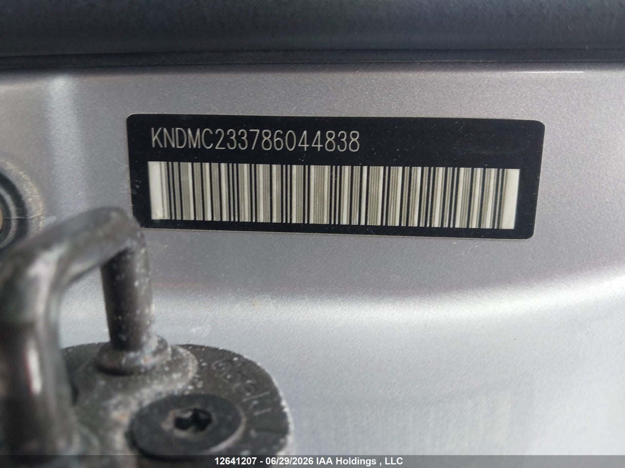 2008 HYUNDAI ENTOURAGE GLS/SE/LIMITED thumbnail 10