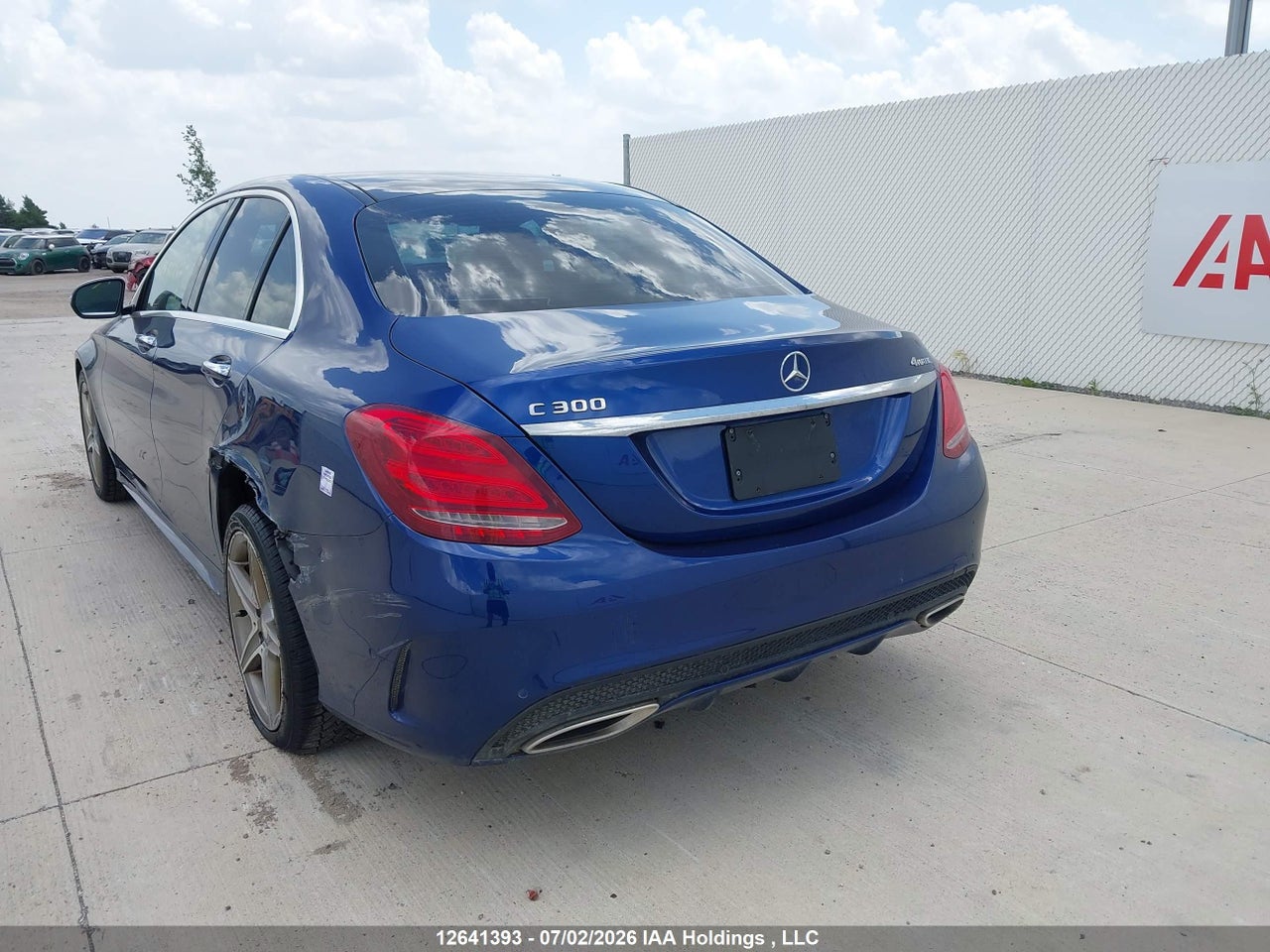 2017 MERCEDES BENZ C 300 4MATIC thumbnail 4