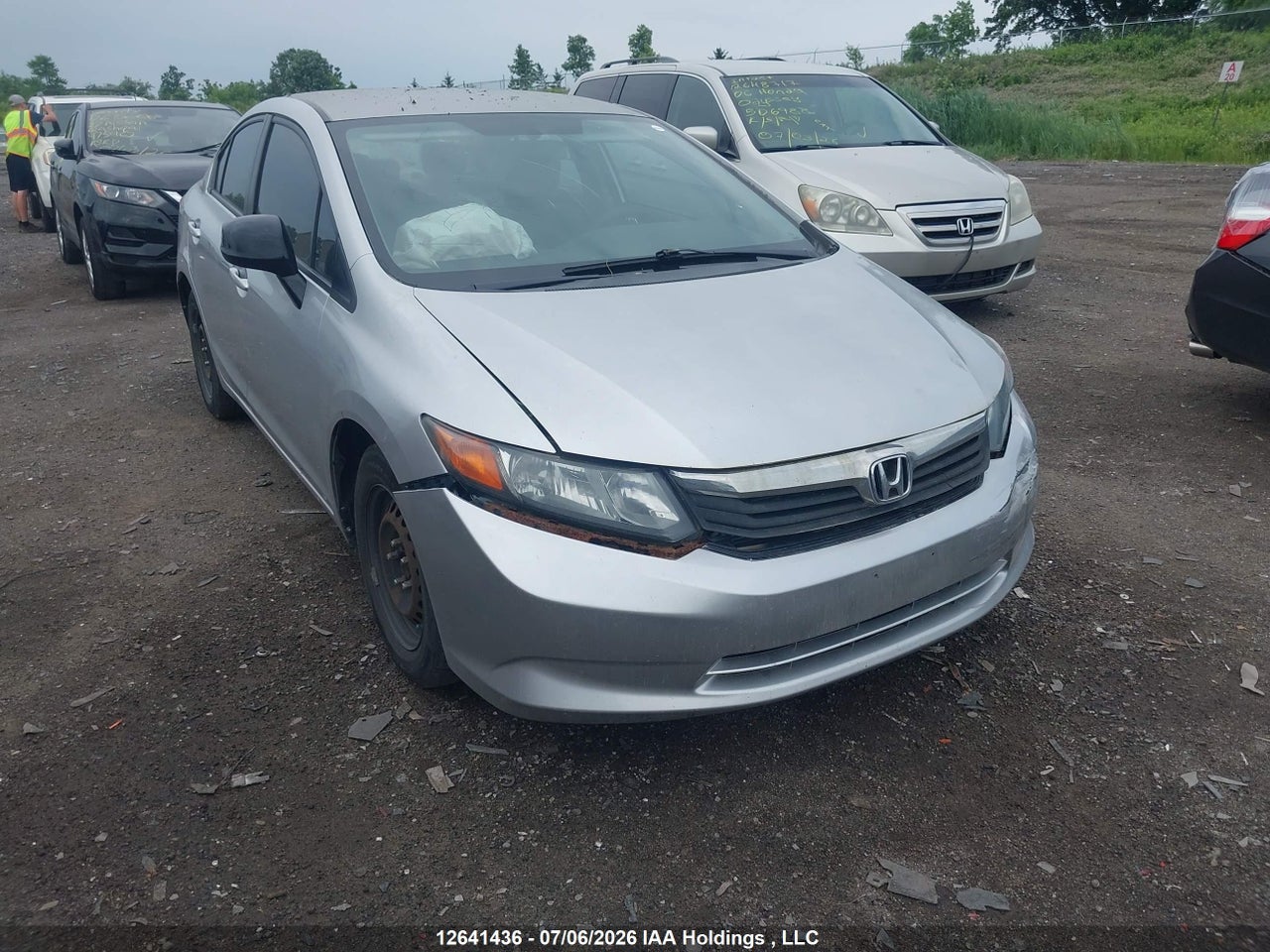 2012 HONDA CIVIC thumbnail 2