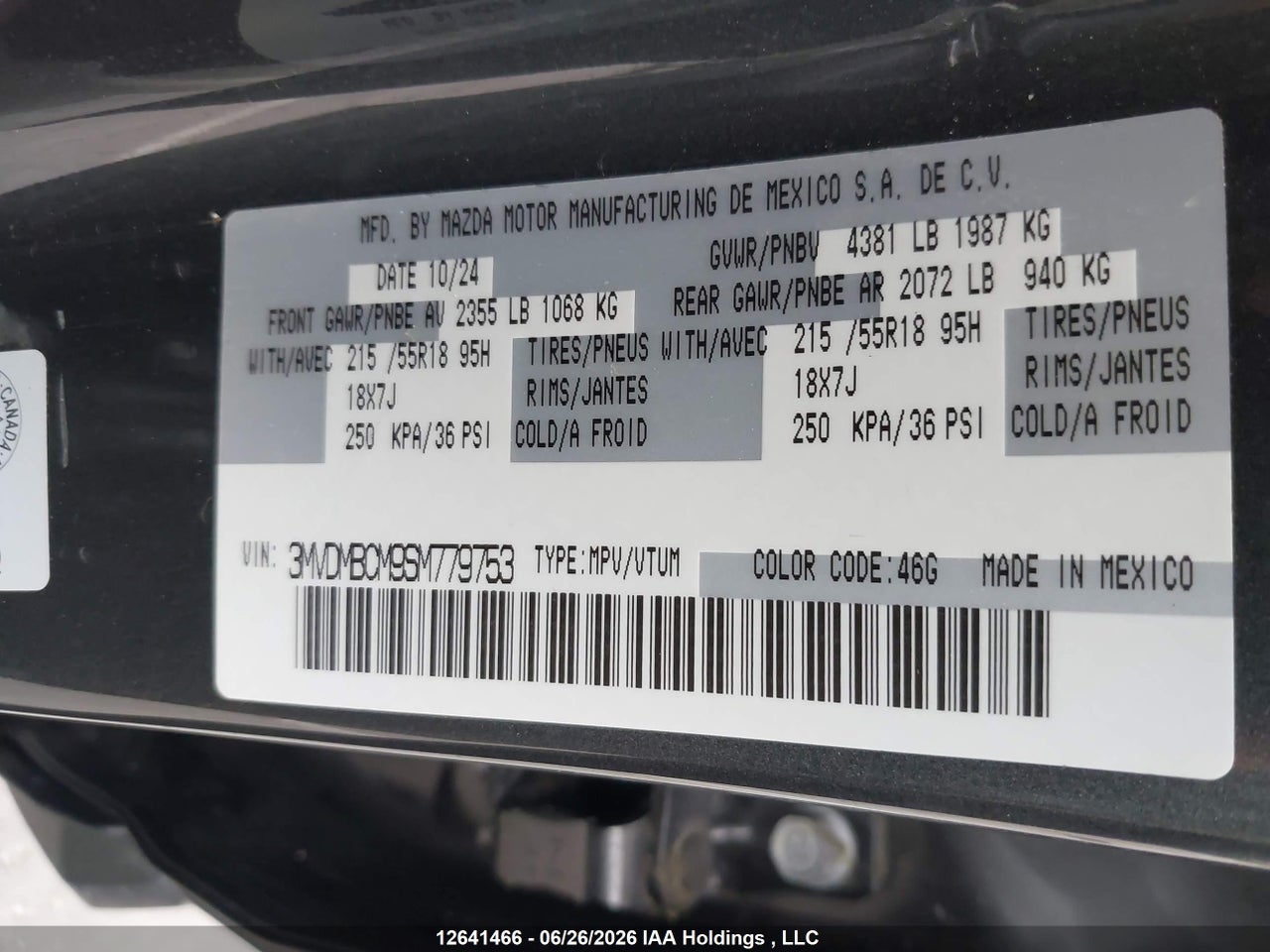 2025 MAZDA CX-30 PREFERRED thumbnail 10