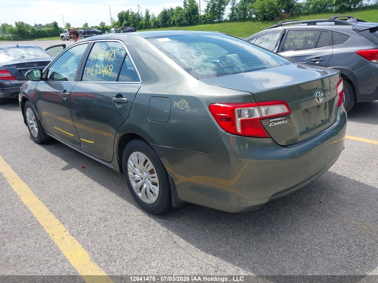 2012 TOYOTA CAMRY LE thumbnail 4