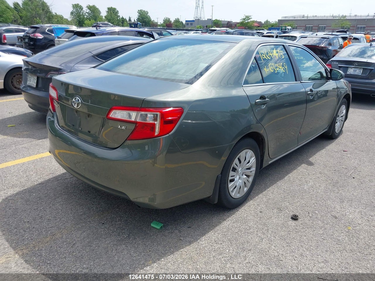 2012 TOYOTA CAMRY LE thumbnail 5