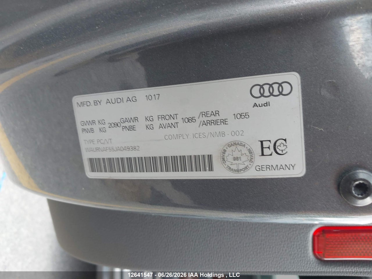 2018 AUDI A5 PRESTIGE thumbnail 10