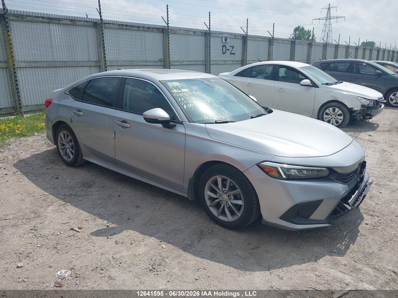 2022 HONDA CIVIC EX 4DR thumbnail 2