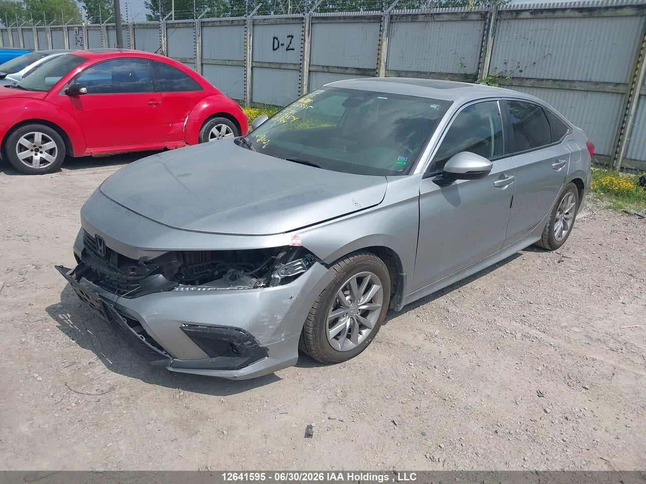 2022 HONDA CIVIC EX 4DR thumbnail 3