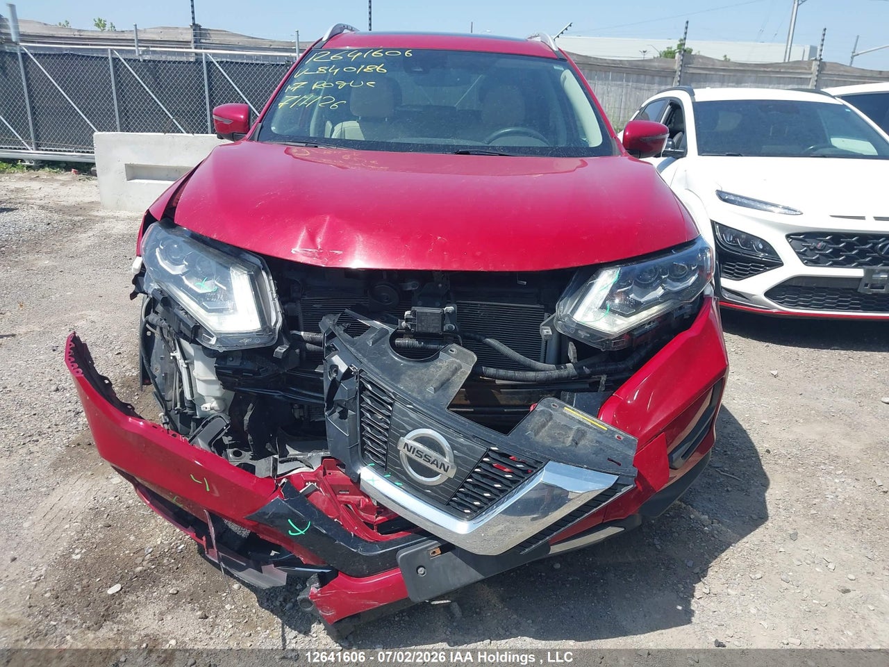 2017 NISSAN ROGUE S/SL PLATINUM/SV thumbnail 7