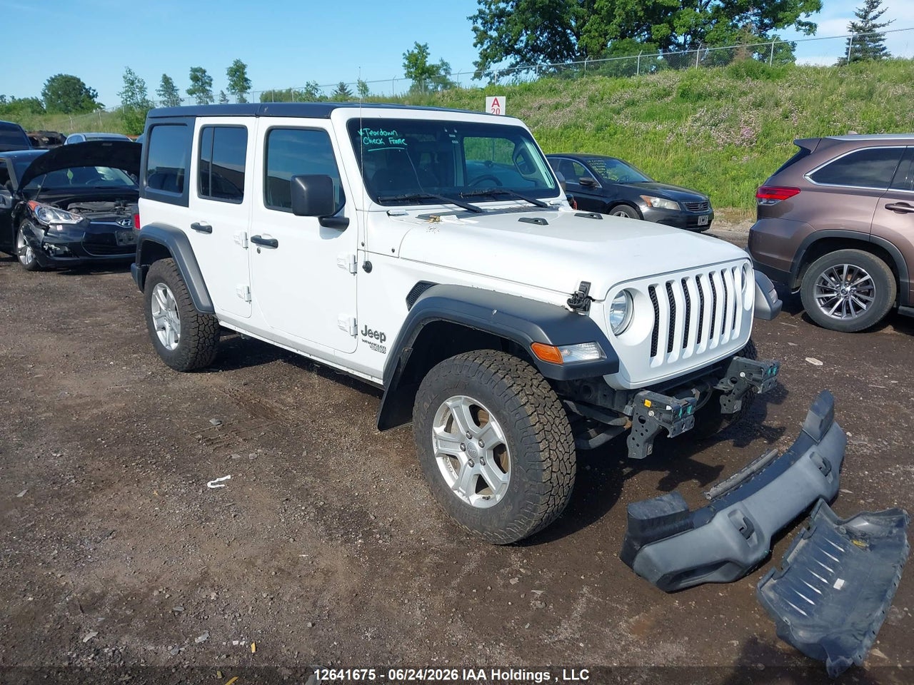 2019 JEEP WRANGLER UNLIMITED SPORT S 4X4 thumbnail 2