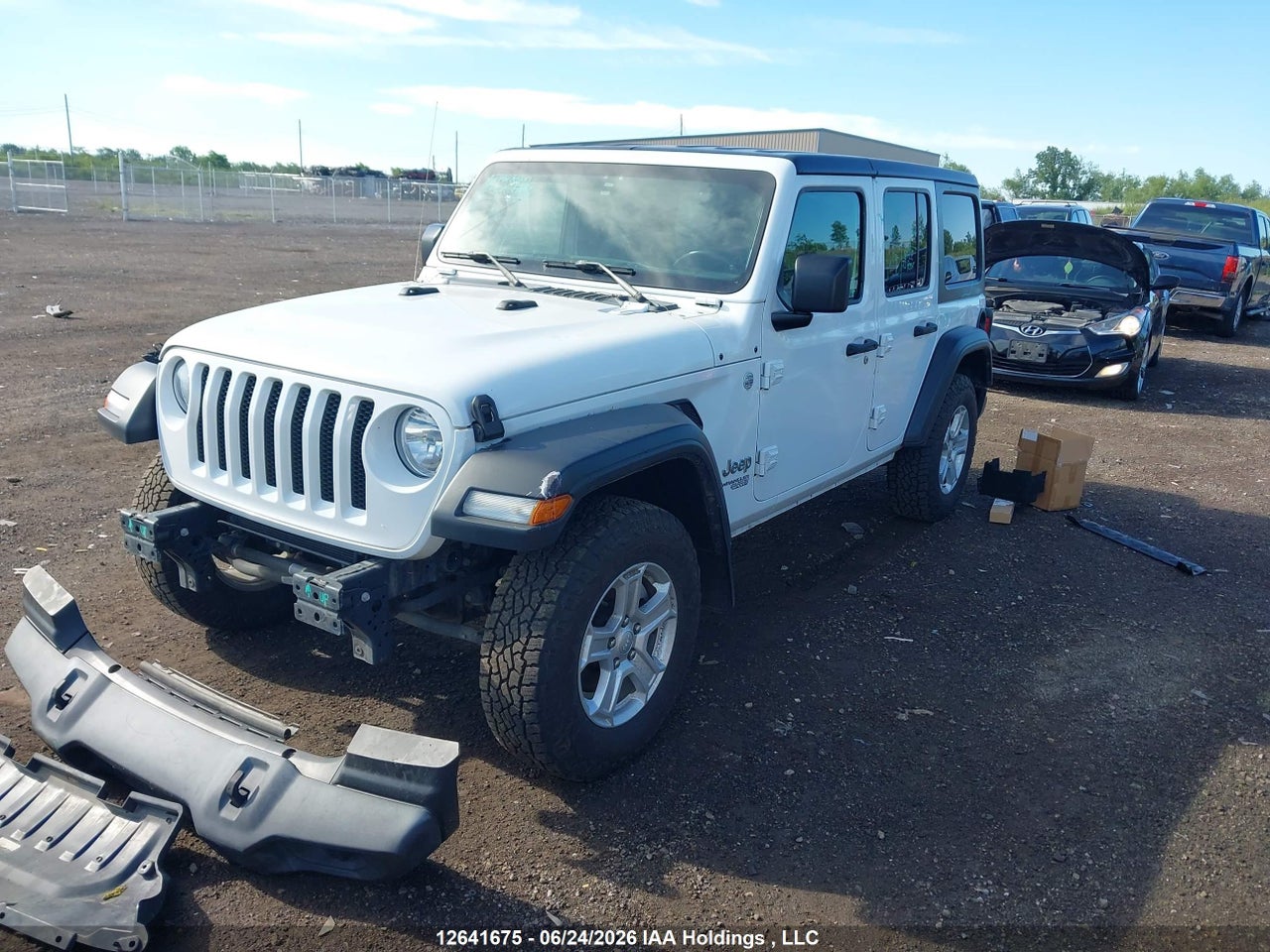 2019 JEEP WRANGLER UNLIMITED SPORT S 4X4 thumbnail 3
